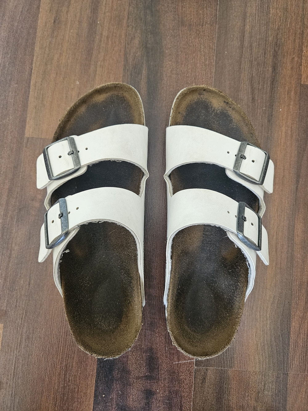 Birkenstocks Arizona Slide - White